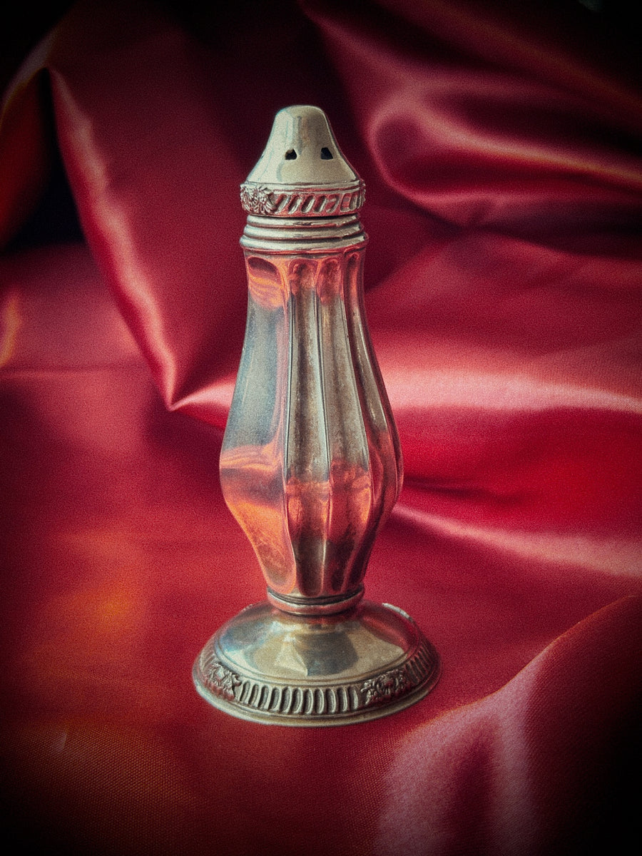 Victorian Silver-Plated Salt/Pepper Shaker (1900s–1930s)
