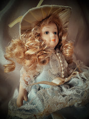 “The Twins” – Porcelain Victorian-Style Dolls (1970s–80s)