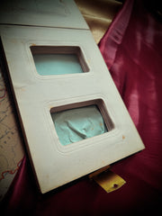 Victorian Leather Photo Album with Brass Clasp (Late 19th Century)