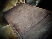 Antique Leather Notebook – “A de C” Monogram (Late 19th – Early 20th c.)