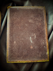 Antique Leather Notebook – “A de C” Monogram (Late 19th – Early 20th c.)