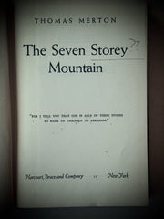 The Seven Storey Mountain – Thomas Merton (Harcourt, Brace and Company, New York, 1948 – Twenty-third Printing)