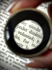 Vintage Jeweler’s Loupe (1950s Chrome Barrel Magnifier)