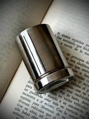 Vintage Jeweler’s Loupe (1950s Chrome Barrel Magnifier)