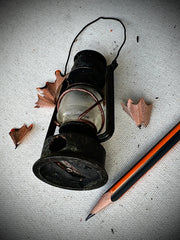 Vintage Lantern-Style Pencil Sharpener (1960s–70s)